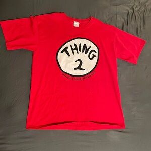 American Vintage Men's Red T-shirt